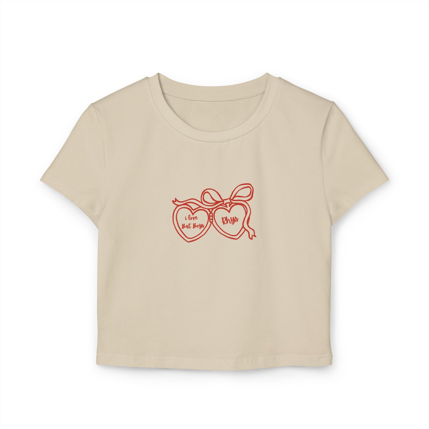 I love Bat Boys & Rhys Locket crop top