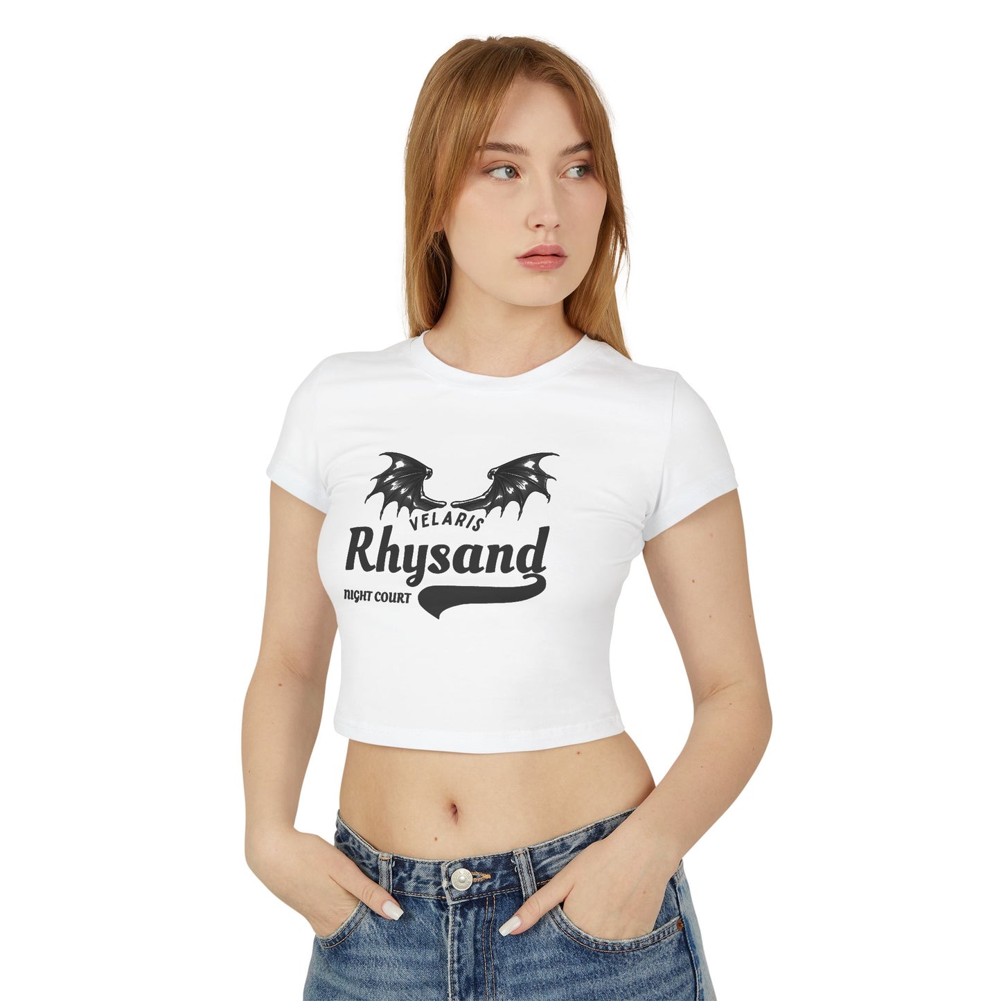 Rhysand Night Court crop top