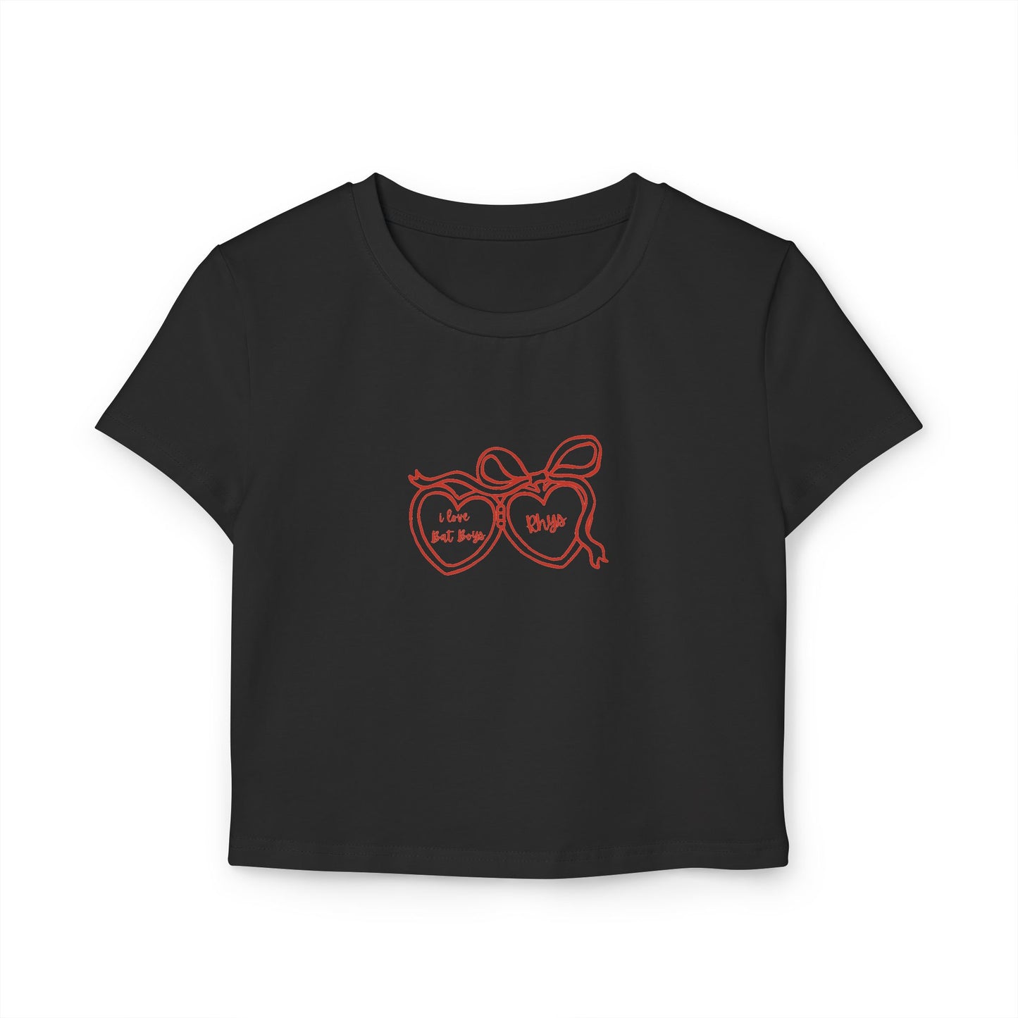 I love Bat Boys & Rhys Locket crop top